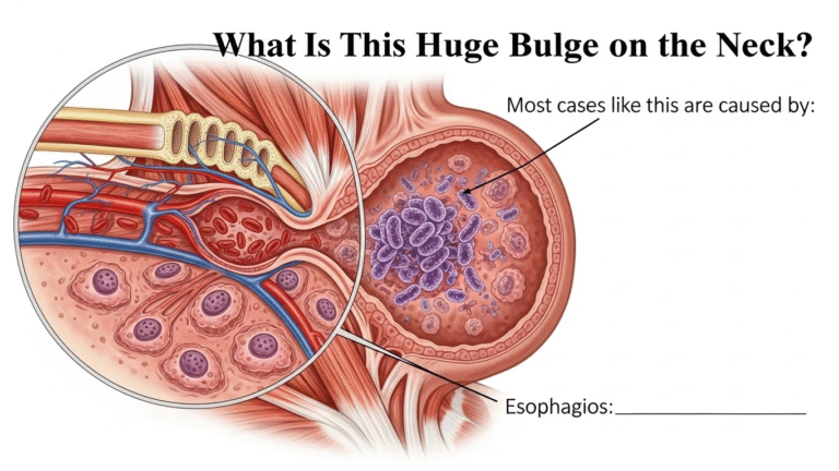 😱🔥 Massive Neck Cyst Explodes! What Doctors Found Inside Will Leave You Speechless WATCH FULL VIDEO BELOW