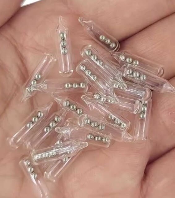 Identifying Small Glass Tubes with Three Tiny Ball Bearings: A Guide