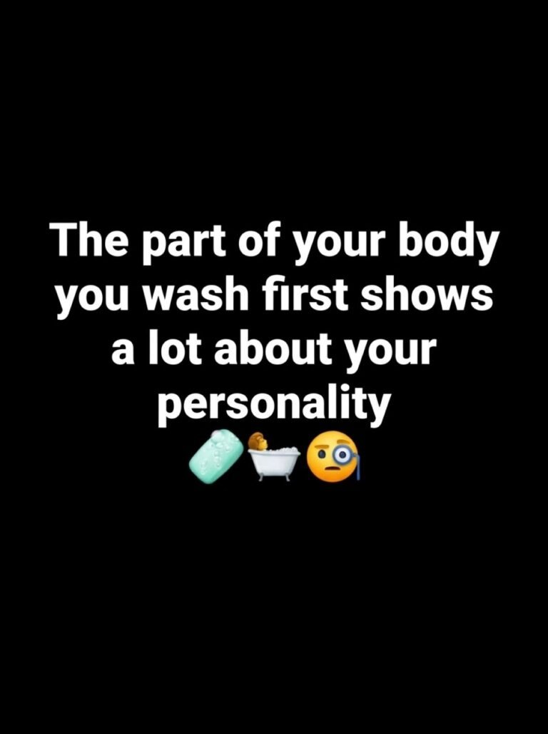 Shower Habits and Personality: What Your Routine May Suggest