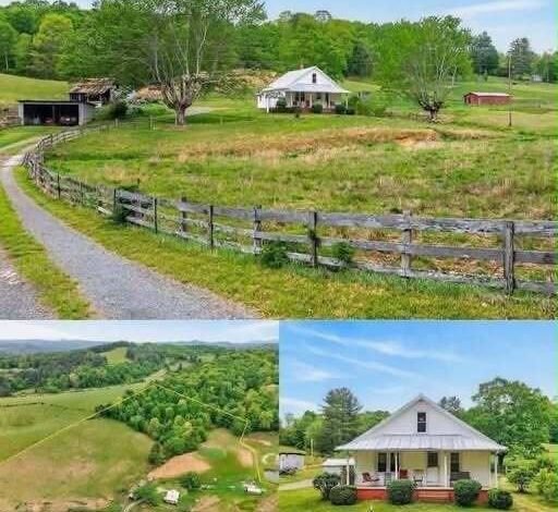 Charming Creekside Mini Farm in Virginia Offers a Peaceful Rural Escape