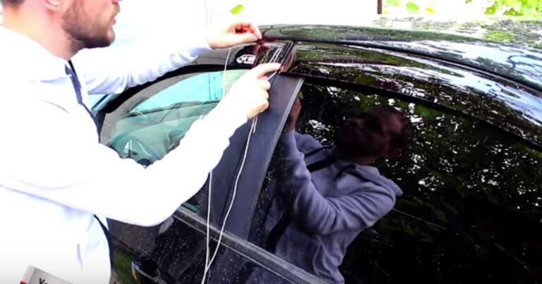 How To Unlock A Car In 30 Seconds Using A Shoelace