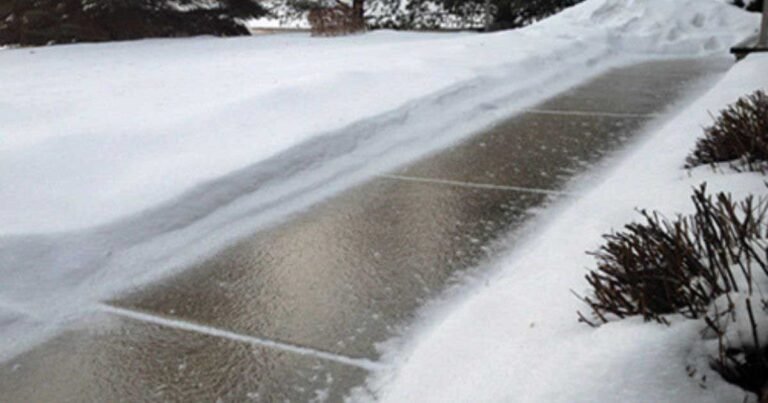 How To Safely De-Ice Your Walkways This Winter