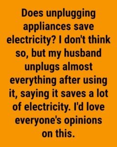 Does Unplugging Appliances Save Electricity?