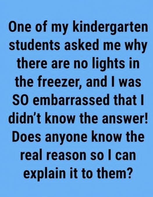 Why Is There No Light in Your Freezer? Do you know
