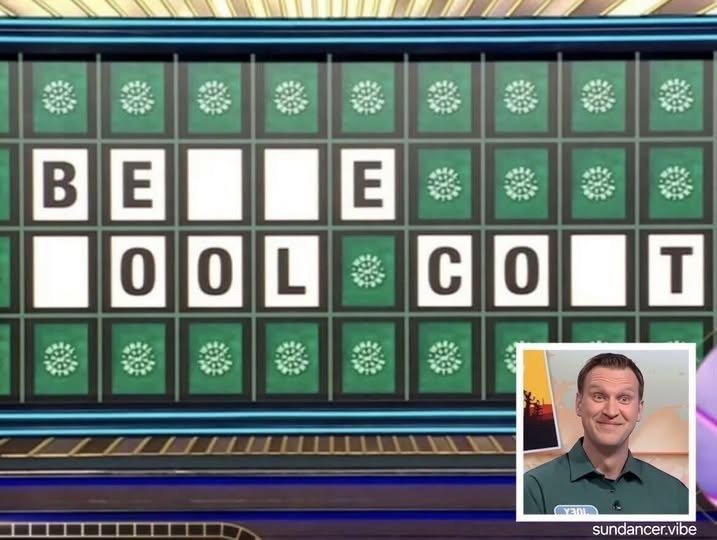 Wheel of Fortune Bonus Round Miss Goes Viral