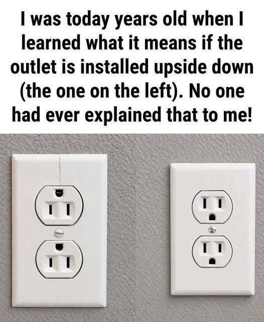 Installed Upside Down