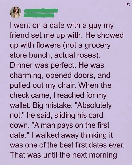 My Friend Set Me Up on a Blind Date—Then Revealed a Shocking Truth the Next Morning See More Here