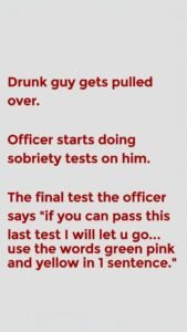 Drunk Guy Gets Pulled Over — The Last Test Seals His Fate A drunk guy gets pulled over late one night after swerving