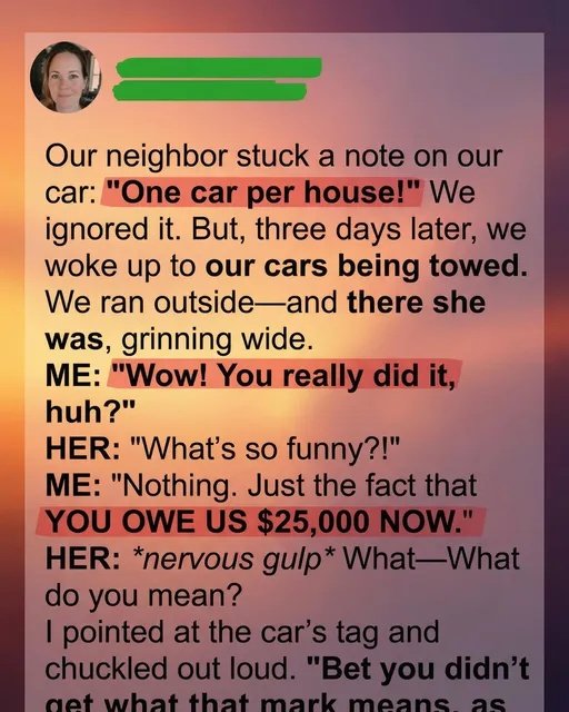 When a Parking Note Backfired in the Most Surprising Way See More