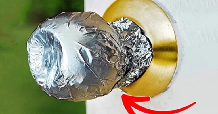 The Aluminum Foil Door Handle Hack