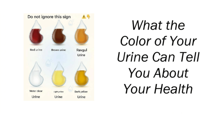 What the Color of Your Urine Can Tell You