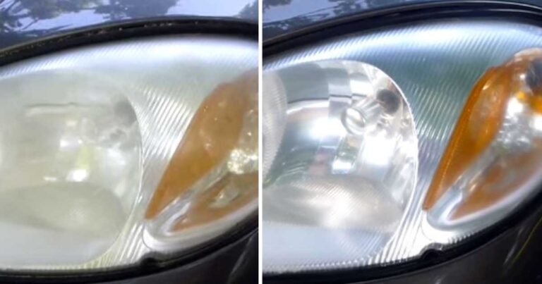How To Make Foggy Car Headlights Look Clear Again