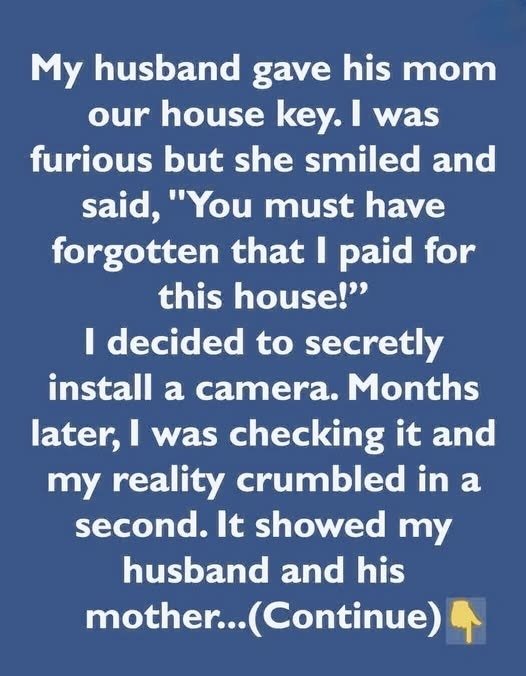 My Hidden Camera Exposed the Plan My Husband Made With His Mother