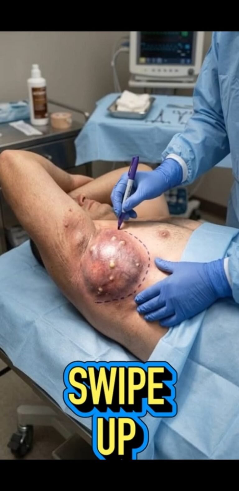 A Large Underarm Swelling That Needed Medical Attention: What This Image Can Teach Us