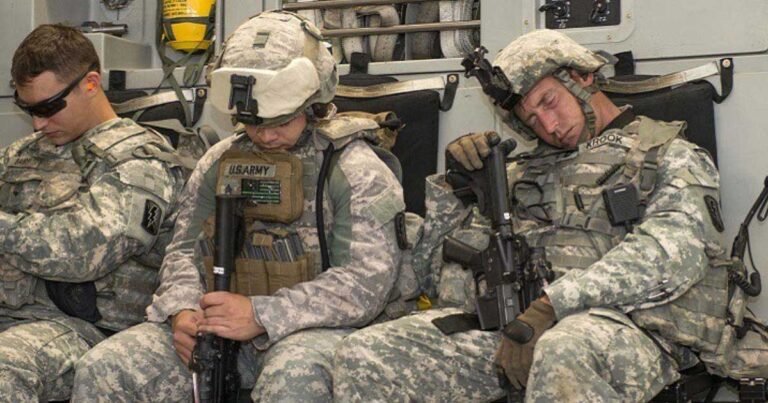 The U.S. Army Tip To Falling Asleep Anywhere Within 2 Minutes