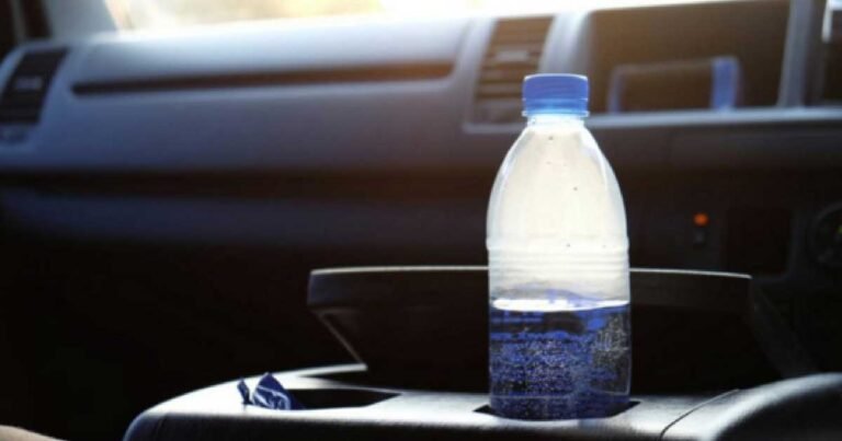 Firefighters Are Warning People Not To Leave Water Bottles In Their Cars