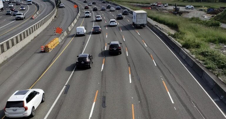 Why Orange Lines on the Highway Replace the Usual Ones