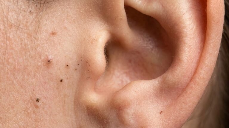 😲 Strange Black Plugs Around the Ear: What Could Be Hiding Inside These Skin Pores?