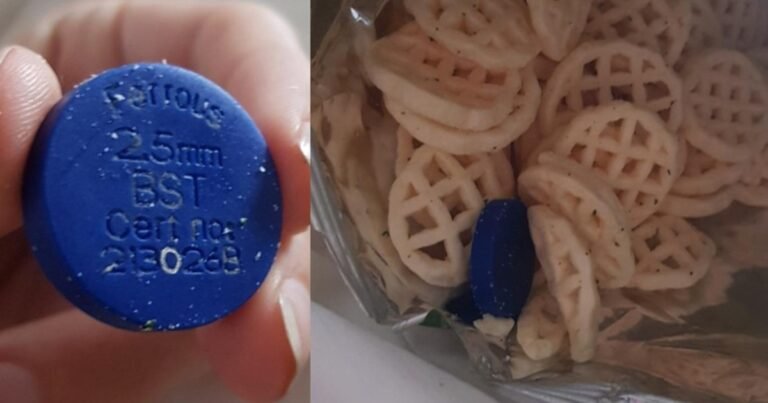 What Is the Blue Disc Found in a Packet of Sour Cream Crisps?