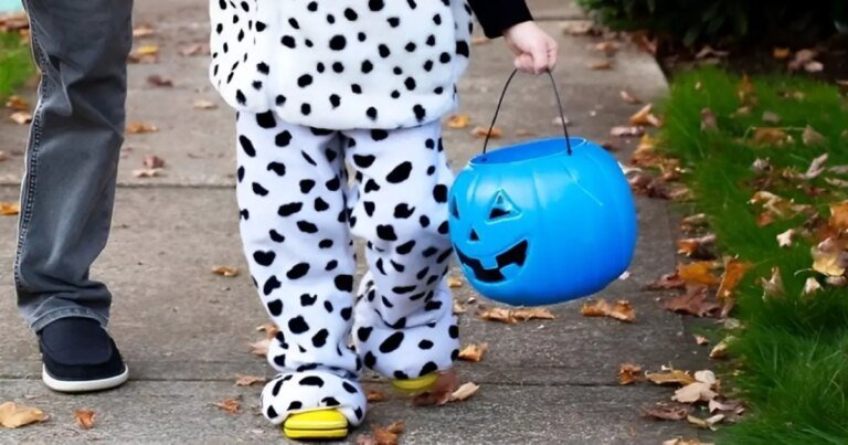 What a Blue Halloween Bucket and Teal Pumpkins Really Mean on Halloween