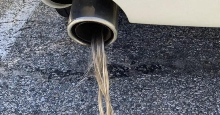 Why Is Silver Hair Coming Out of Your Car’s Exhaust Pipe?