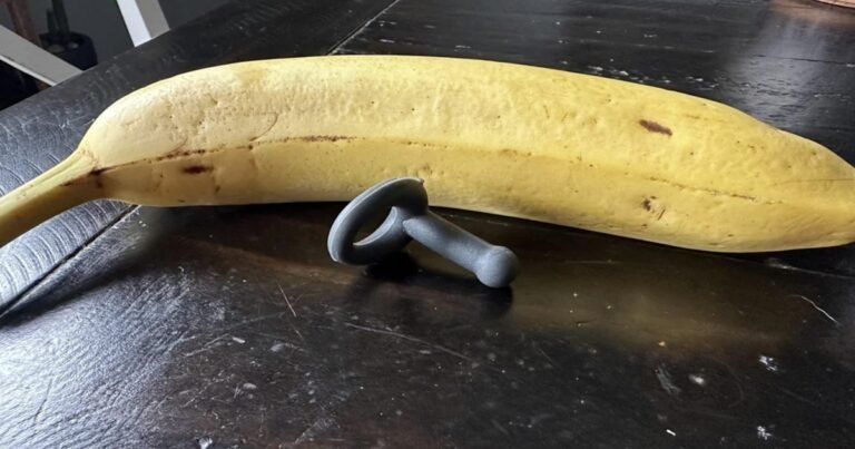 What Is This Strange Object Next to the Banana?